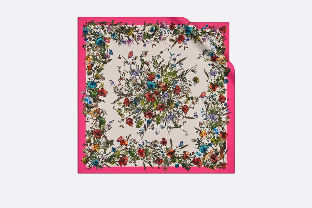 Silk Scarves & Mitzah | Women DIOR D-Millefiori 90 Square Scarf